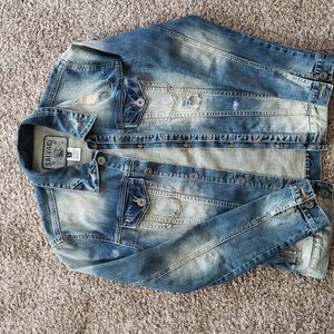 Men's denim jacket.